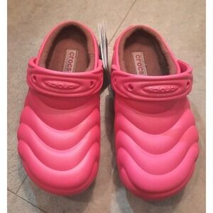 New Crocs Classic Lined Overpuff Clog Womens Size 8 New With Tags